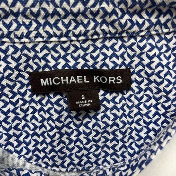 Michael Kors Small Blue Men’s Polo - Picture 2 of 6